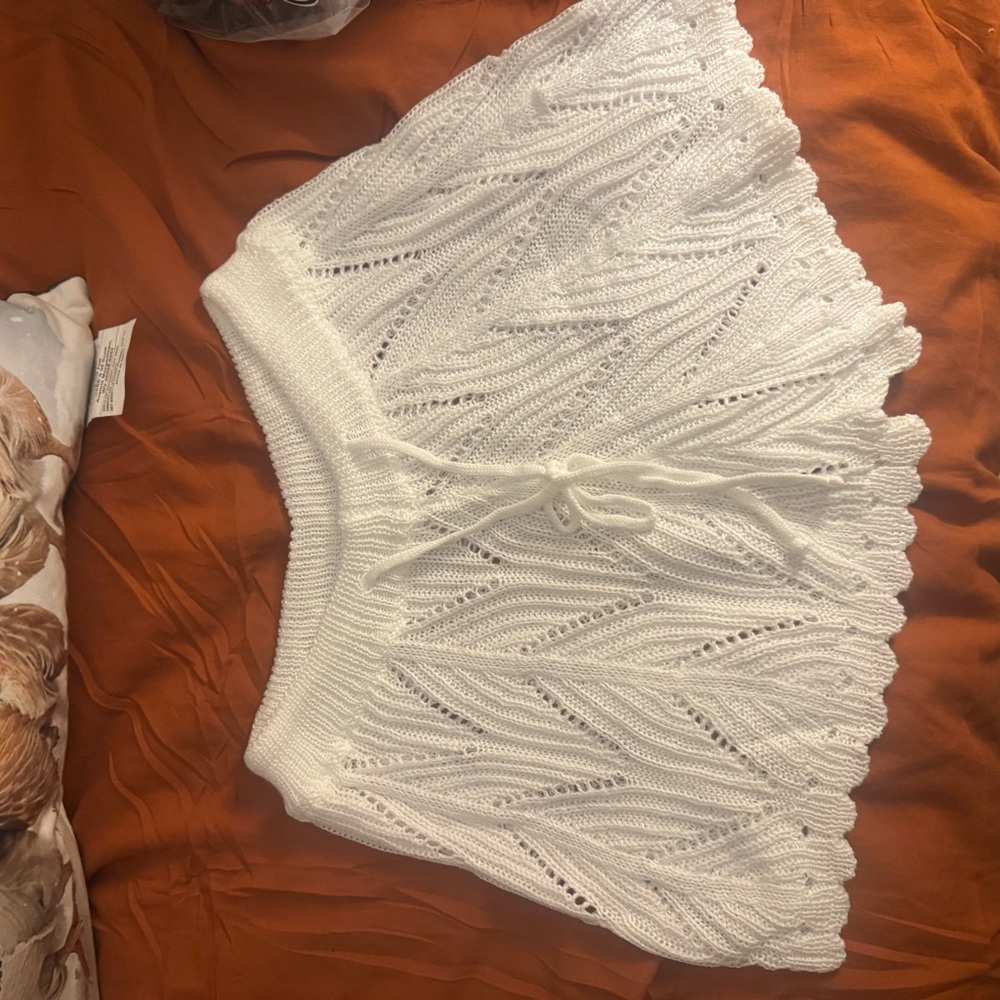 Knit Crochet Beach Shorts